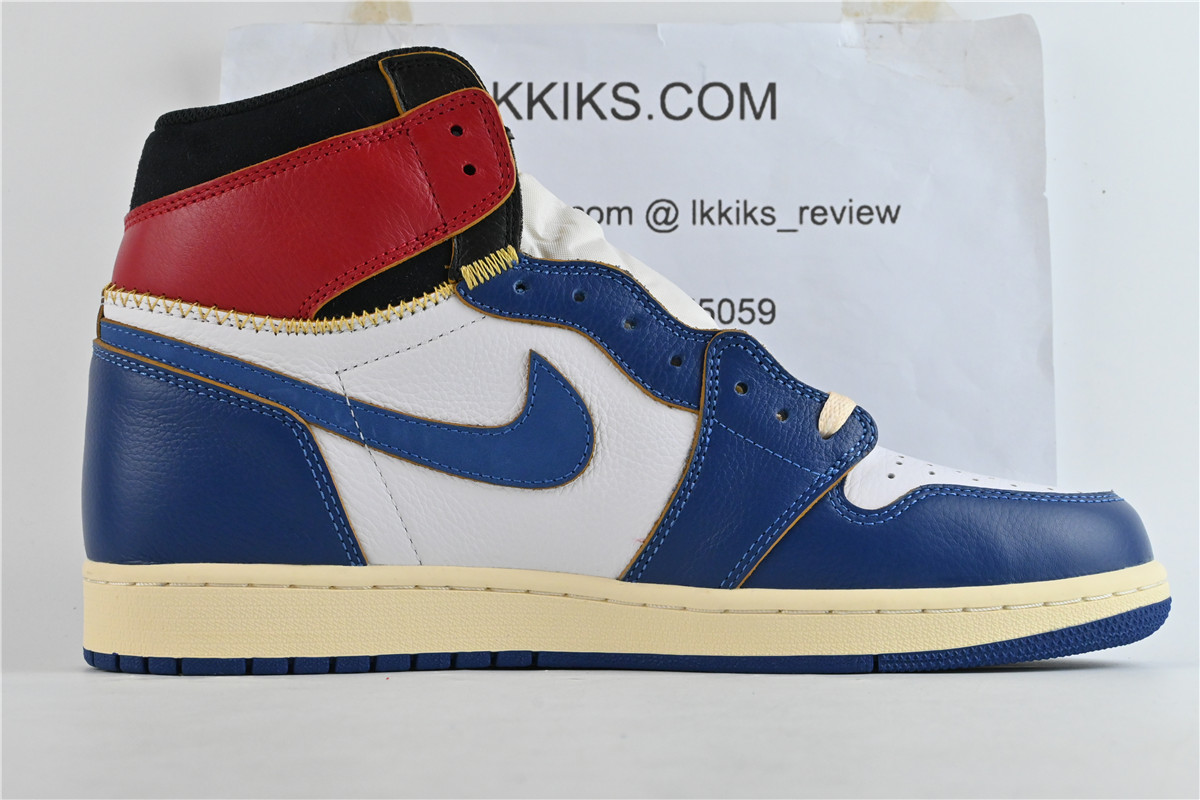 Jordan 1 Retro High Union Los Angeles Blue Toe (Big Size)